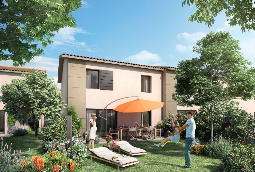 Rampa Les villas Gery vue jardin